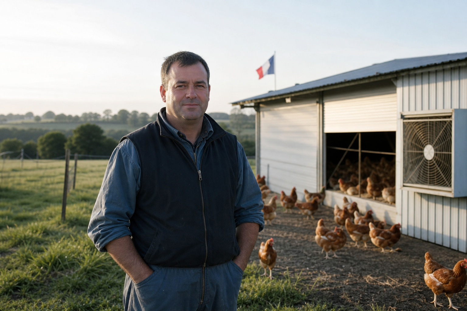 Élevage de poules pondeuses en France — loi d'urgence agricole 2026
