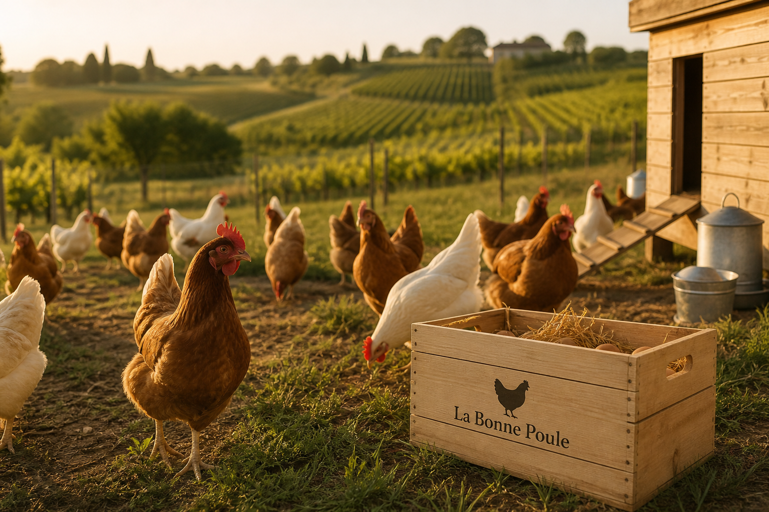 Poules pondeuses disponibles en Gironde — stock La Bonne Poule août 2026
